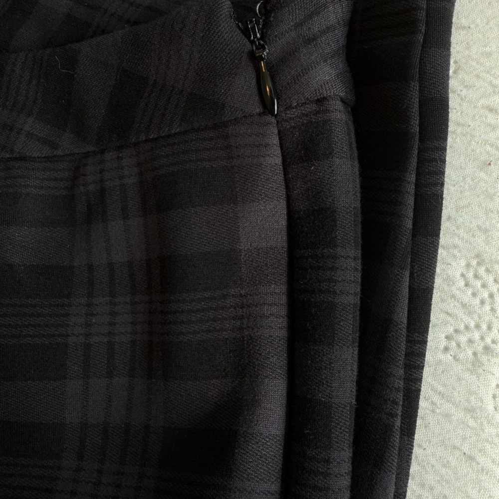 Pants Plaid black and gray size 14 - Picture 5 of 16